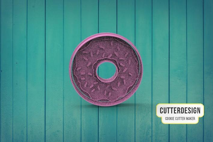 Dona Doughnut Donut Cookie Cutter