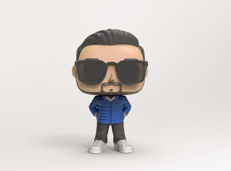 FUNKO BOY GLASSES AND JACKET