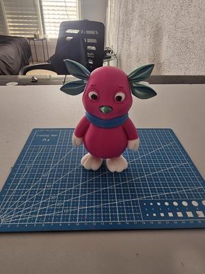 3D model of Luntik in cutaway, designed for multi-part printing. Can be assembled as a colorful figurine or printed as a single piece. Perfect for FDM/FFF and SLA 3D printers.