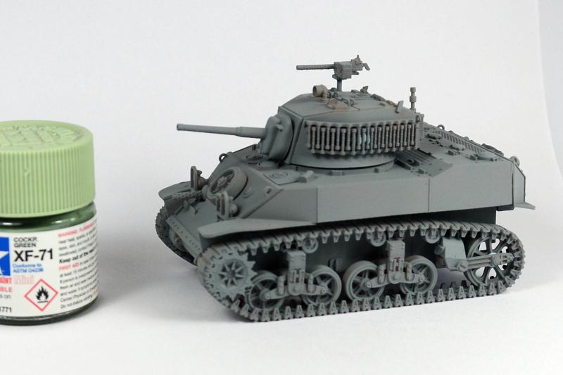 U.S. M5A1 LIGHT TANK