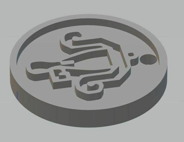 Monster Hunter Light Crossbow Key Chain