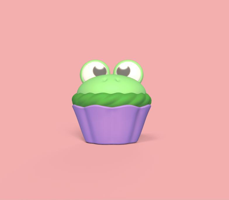 Frog Cupcake