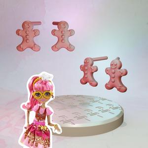 Ever After High Sugar Coated Ginger Breadhouse doll earrings replacement