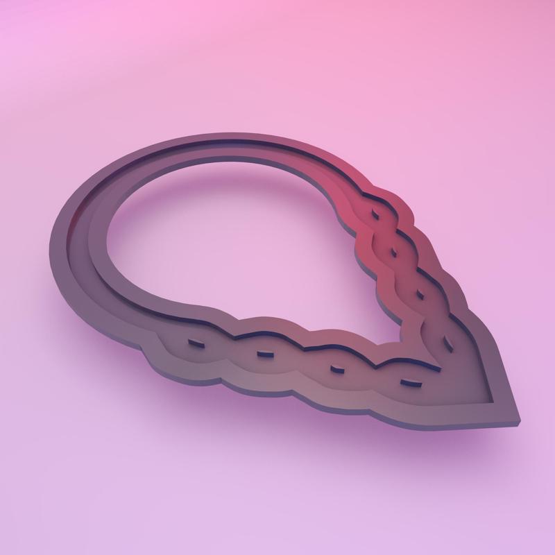 Rope Epoxy Necklace Mold