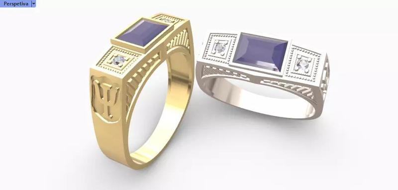 Anel de formatura Psicologia