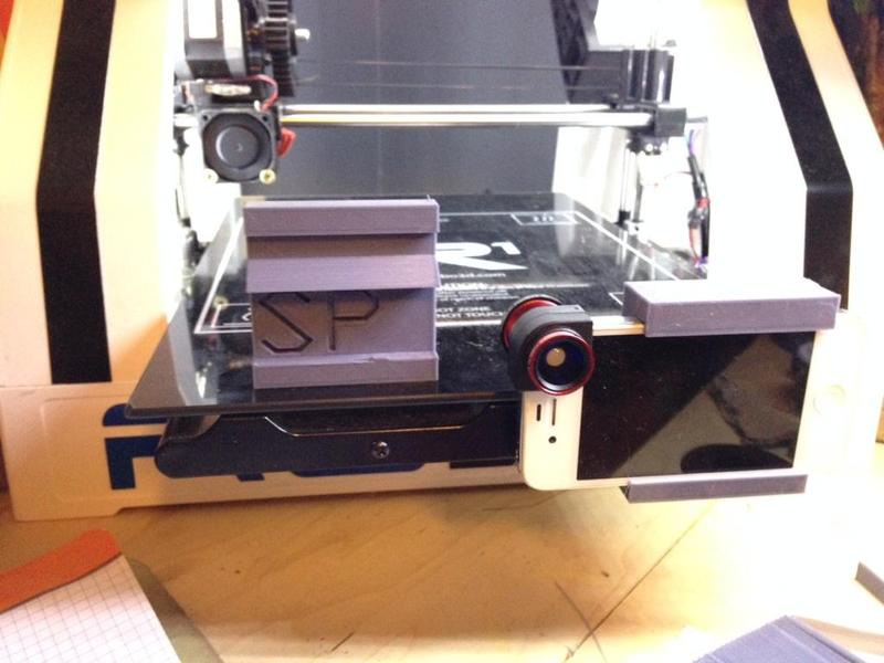 Iphone Robo 3D R1 Mount (Tooless)