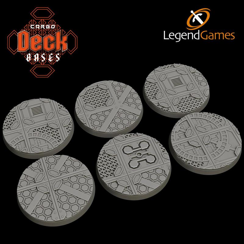 50mm Round Cargo Deck Sci-Fi bases