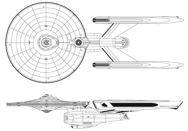 Federation Mogami Class Heavy Cruiser