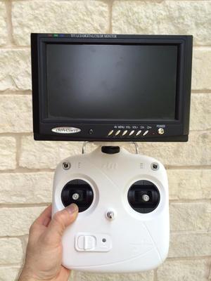 DJI Phantom FPV monitor and Boscom receiver Holder - Remix of a Remix of a Remix