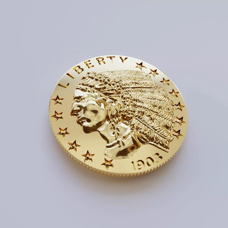The USA Indian Head Gold Coin