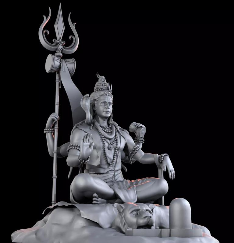 Mahadev statue of lord shiva