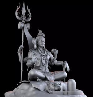 Mahadev statue of lord shiva