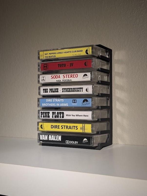 Cassette Holder Exhibitor Vertical Organizer