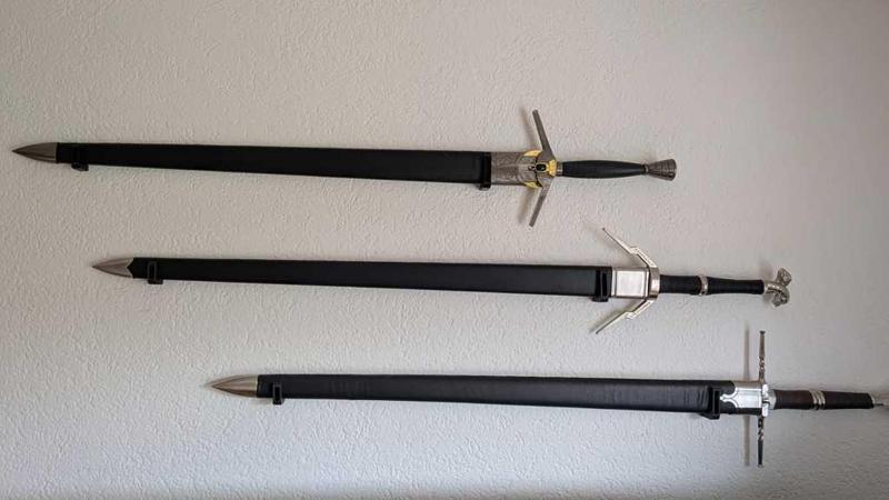 Sword holder wall mount