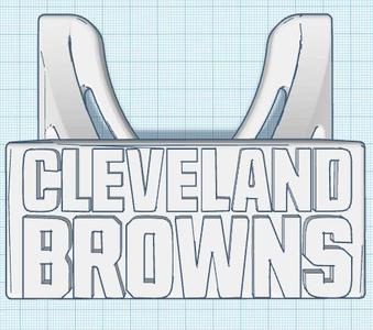 Cleveland Browns football stand