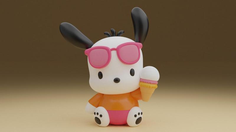 Pochacco sanrio summer figure