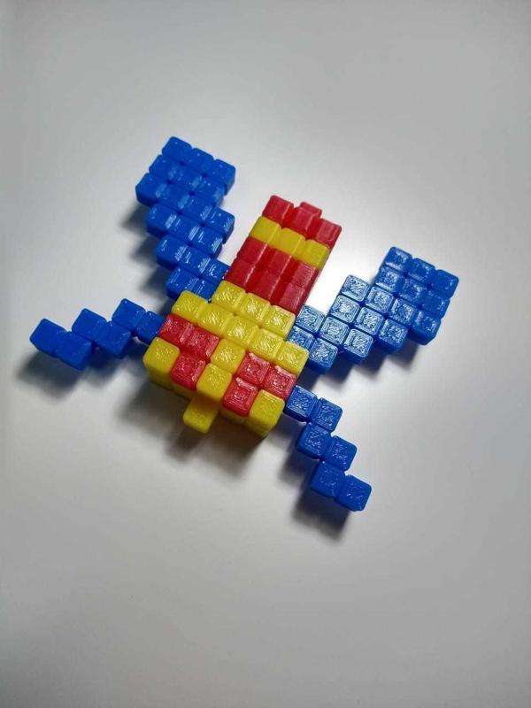 Voxel Galaga  Bee