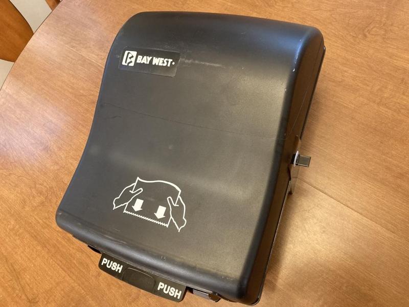 Bay West paper towel dispenser key