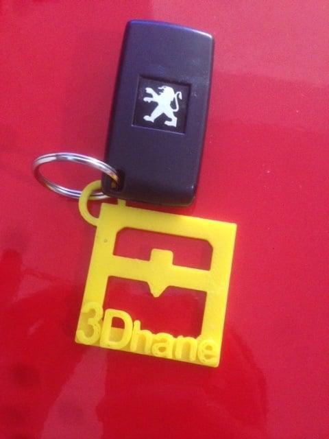 Keychain İ love 3D