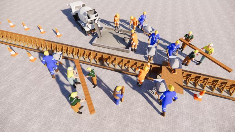 construction of canals-canals-tunnels-drainage roads