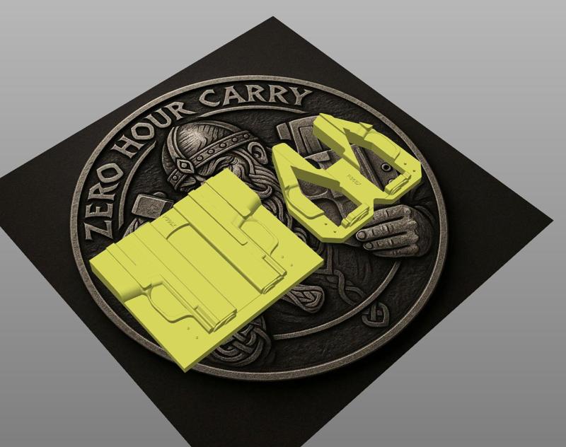 Sig Sauer P365 365X IWB Taco Holster Mold with TrimJigg