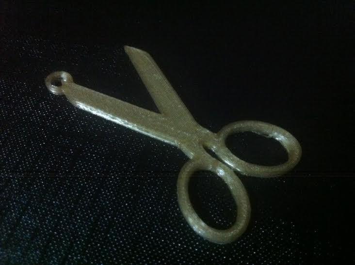 Scissors pendant
