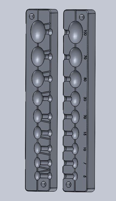 Fishing Sinker Lead Weight Mold
