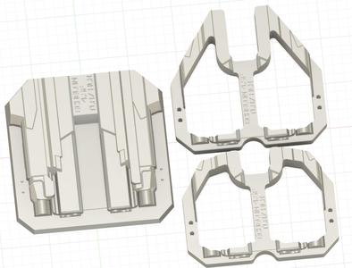 SPRINGFIELD ECHELON 4.5F W/ TLR7 HLX HOLSTER VACUUM SPLIT MOLD
