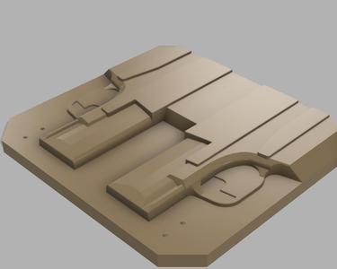 SPRINGFIELD HELLCAT MICRO COMPACT VACUUM MOLD AND TRIM JIG