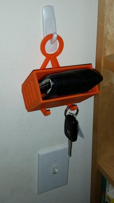 Wallet Holder (Wall Mounted)