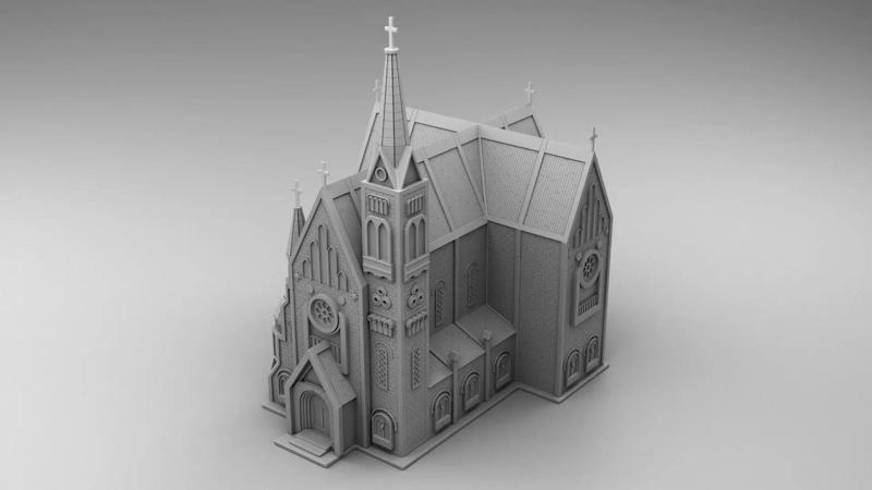 Gothic style church