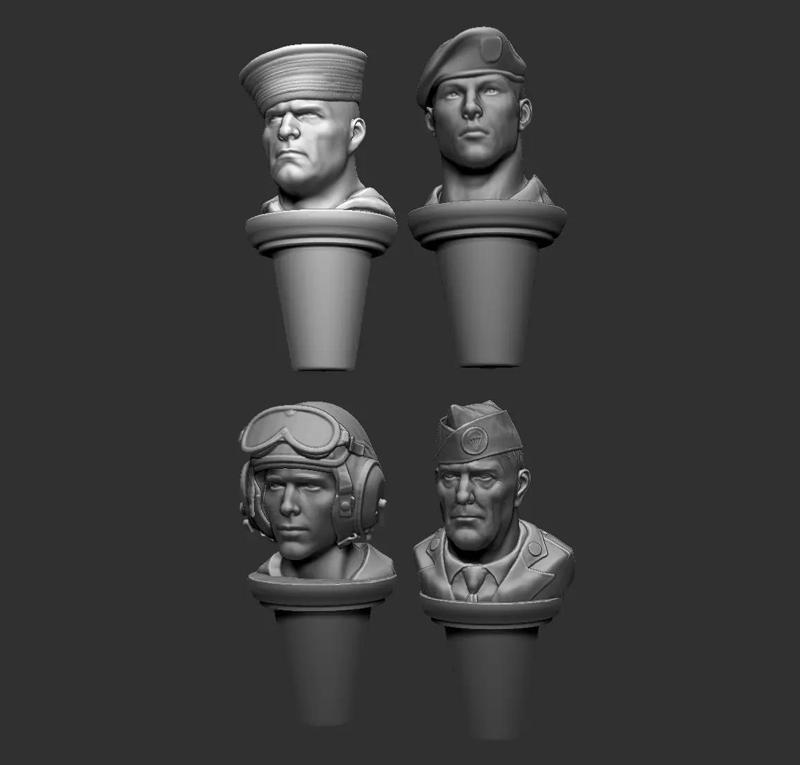 Military Bottle Toppers