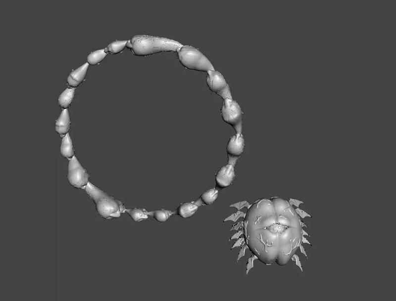 Meliodas and Elizabeth Curse 3D model