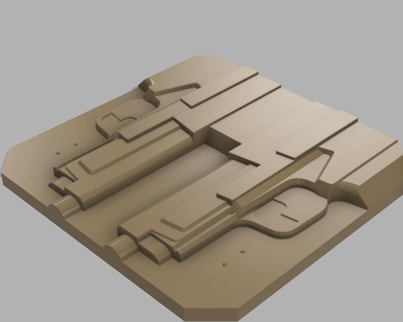 SPRINGFIELD XD9 mod 2 VACUUM MOLD