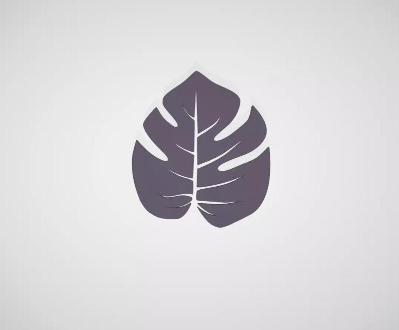 Monstera Leaf Coaster STL File Digital Download for 3D Printing