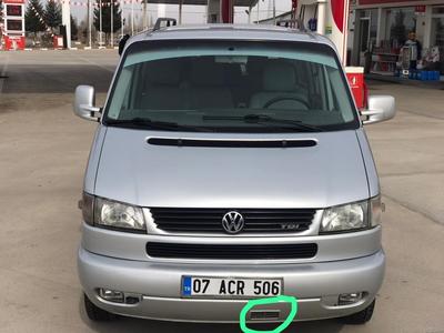 Volkswagen Transporter Caravelle front bumper ventilation grille