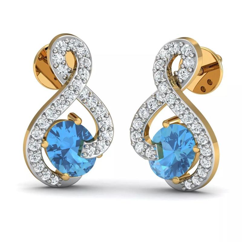 Jewelry 3D Models with render and 3dm  stl - P-1906
