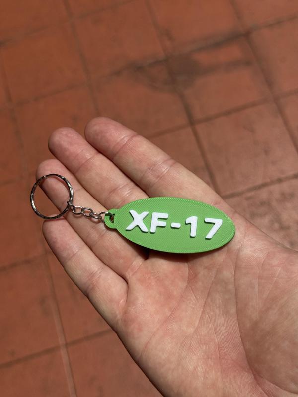 Famel XF-17 Keychain - Classic 50cc Motorbikes