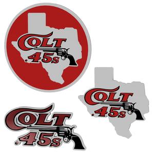 3D MULTICOLOR LOGO/SIGN - Colt 45s (3 Variations)