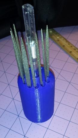 An Organizer to Hold Your Small Hand Files