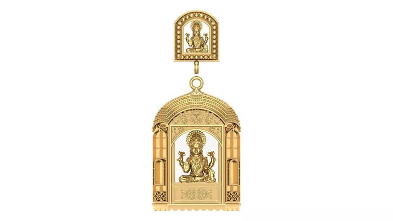 laxmi ji earring