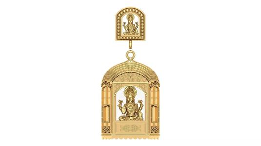 laxmi ji earring