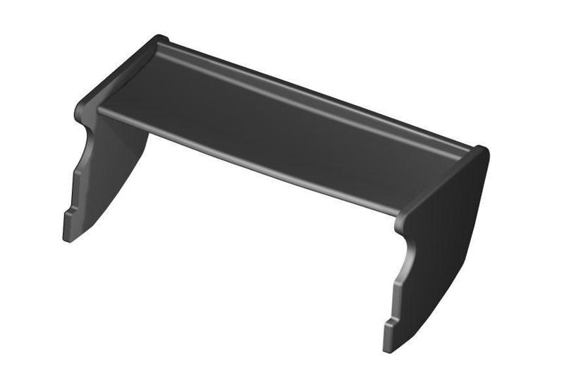 Original molded rear wing for Carrera D132/Evolution BMW 320 Turbo