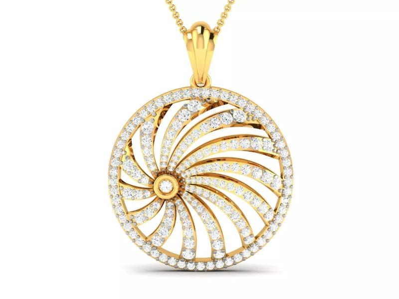 Pendant for Women 3dm STL FBX OBJ Render Details