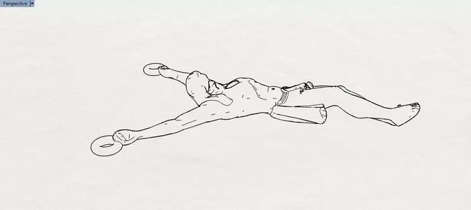 jesus man flying in air