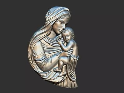Mary and Baby Jesus - Our Lady - Nossa Senhora