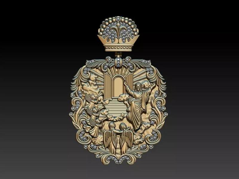 Heavens Gate Pendant - Portao do Ceu Pingente