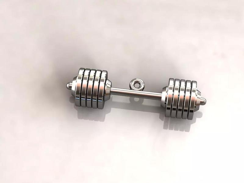dumbbell pendant 18