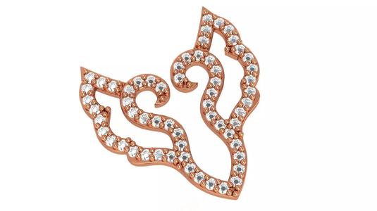 Seabird Couple Charm Pendant