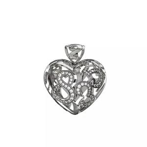 N040 Pendant Heart crazy hours